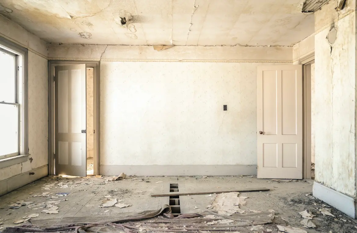 Waste disposal crew managing a cleanout project in Bridgewater